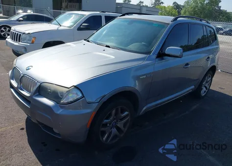 2008 BMW X3 3.0Si from USA, damaged, VIN WBXPC93478WJ11956